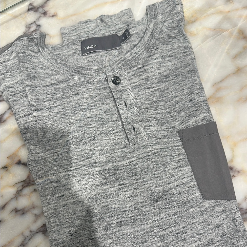 Vince Grey Men's Shirt